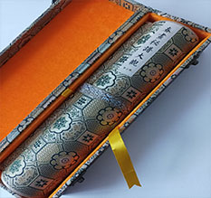 喀喇沁书画装裱案例